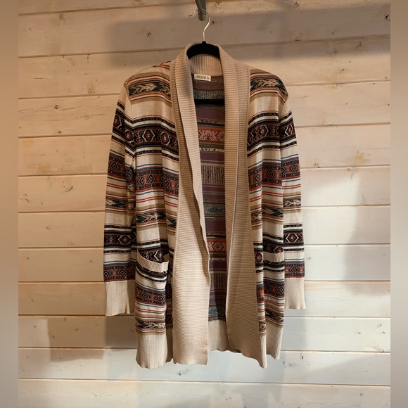 Ardene Sweaters - Ardene | Boho Aztec Print Cardigan